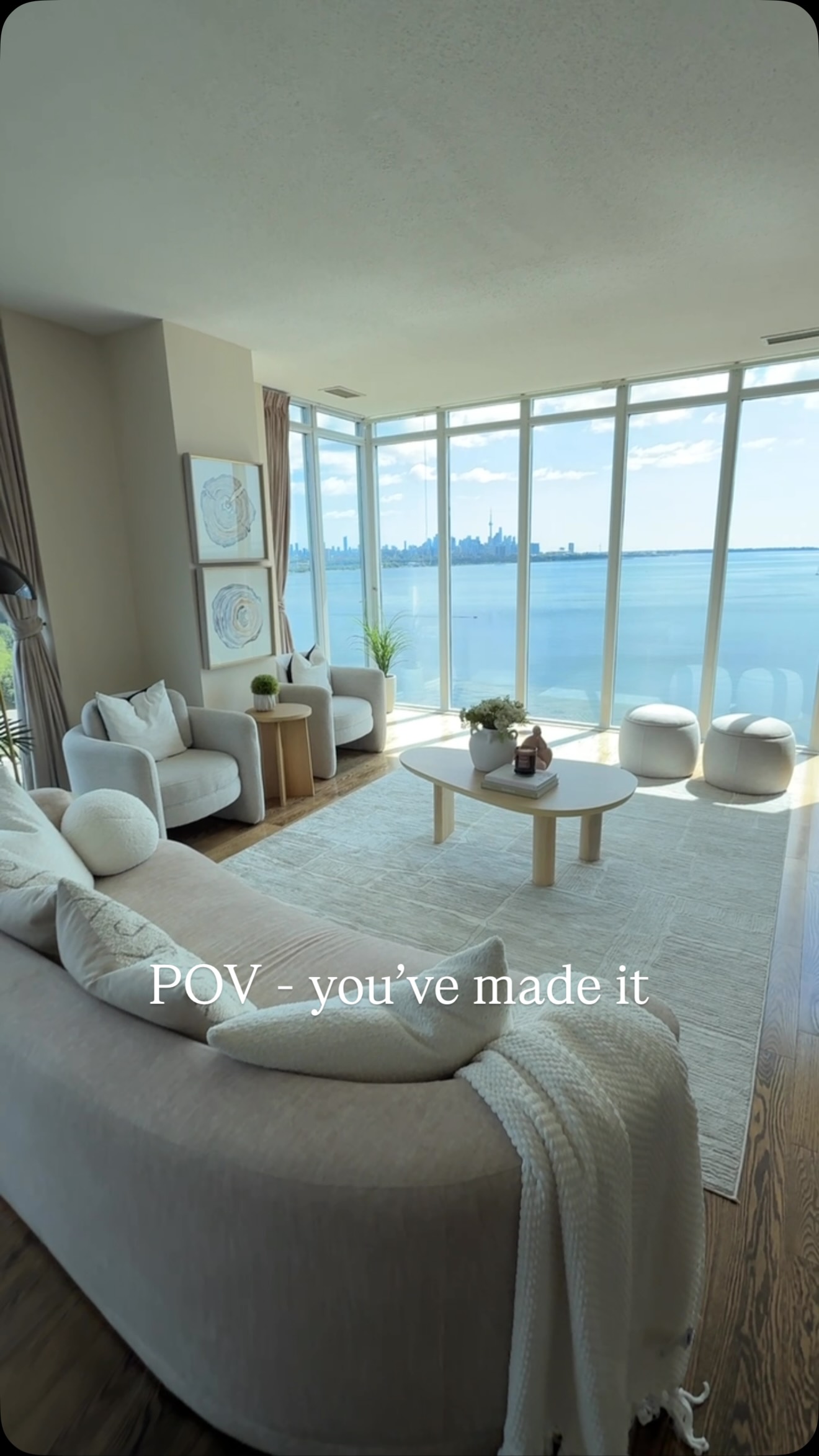 One day, this won’t be a reel. It’ll be your morning view. ☕If you’ve been thinking about owning a place like this, let’s make a plan.✨ Waterfront Living#TorontoRealEstate #LuxuryLiving #WaterfrontViews #CondoGoals #TorontoCondos