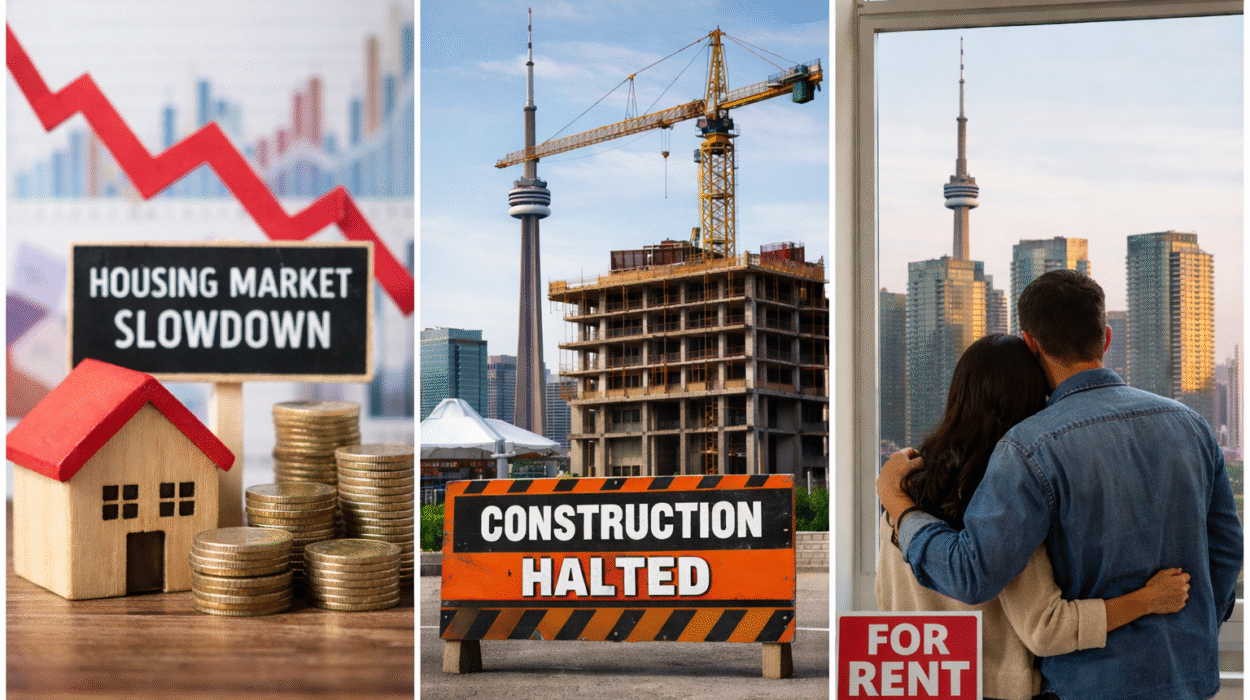 Toronto housing market 2026 analysis showing slowdown and future supply shortage